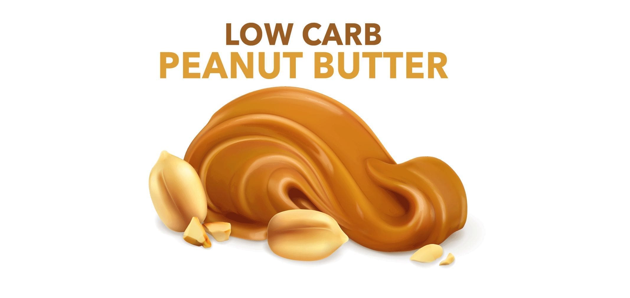 Carbolite Low Carb No Sugar Added Peanut Butter — Menchie’s product imagery