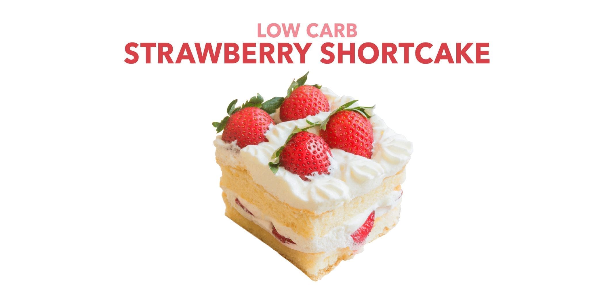 Carbolite Low Carb No Sugar Added Strawberry Shortcake — Menchie’s product imagery
