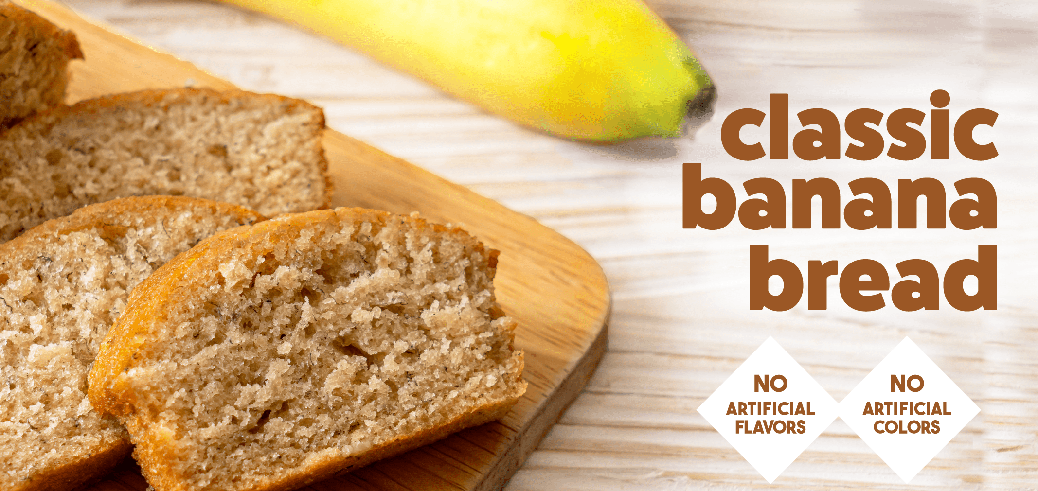 Classic Banana Bread — Menchie’s product imagery