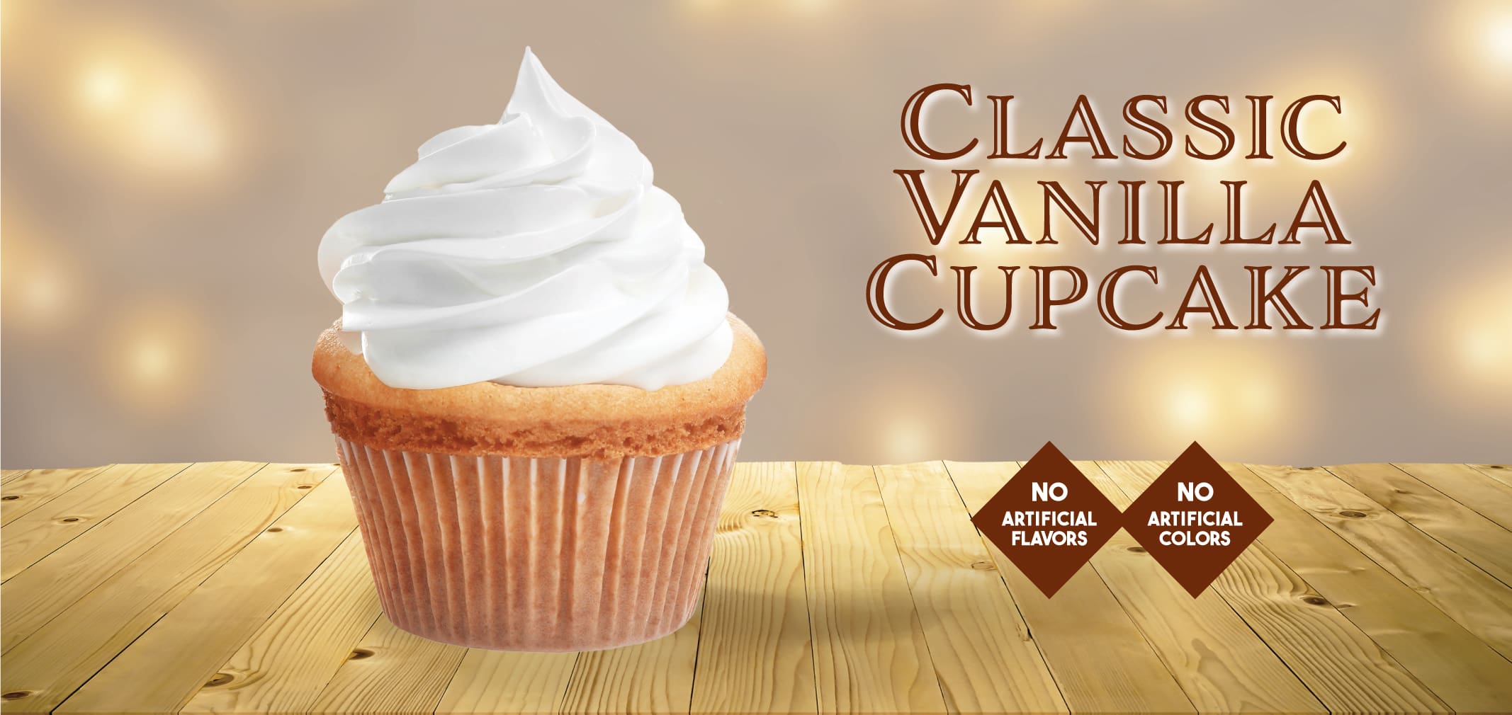 Classic Vanilla Cupcake — Menchie’s product imagery