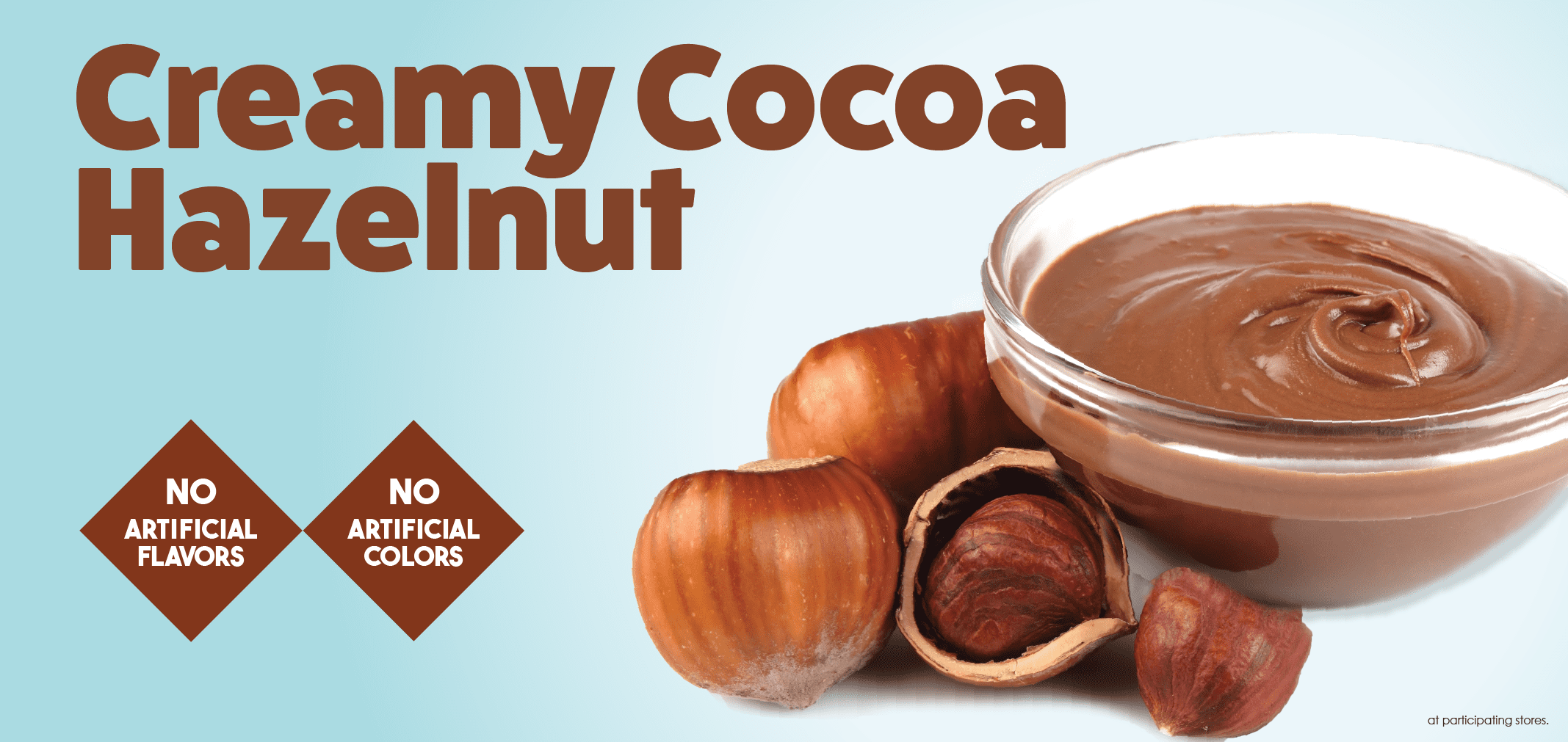 Creamy Cocoa Hazelnut — Menchie’s product imagery