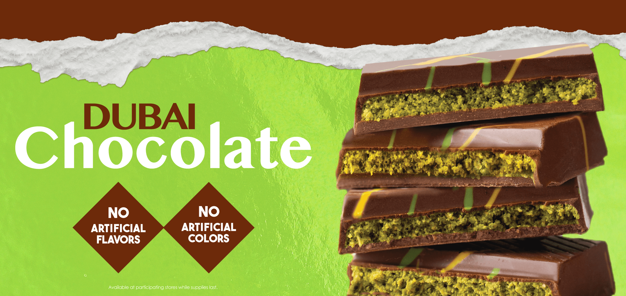 Dubai Chocolate — Menchie’s product imagery