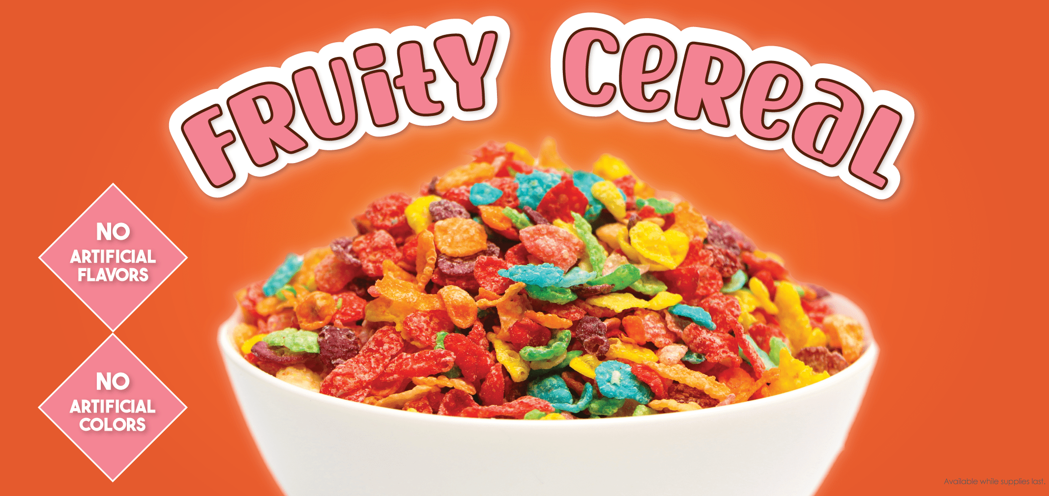 Fruity Cereal — Menchie’s product imagery