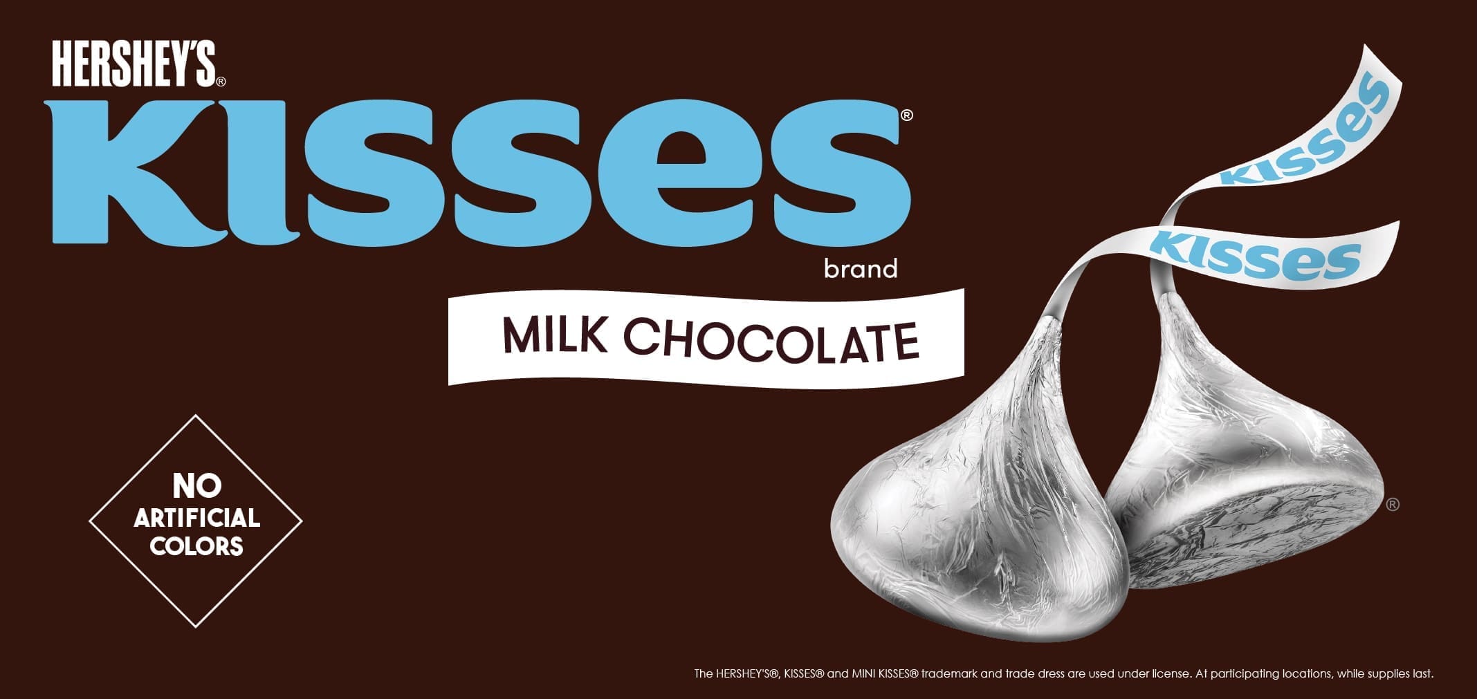 Hershey's® Kisses® Milk Chocolate — Menchie’s product imagery