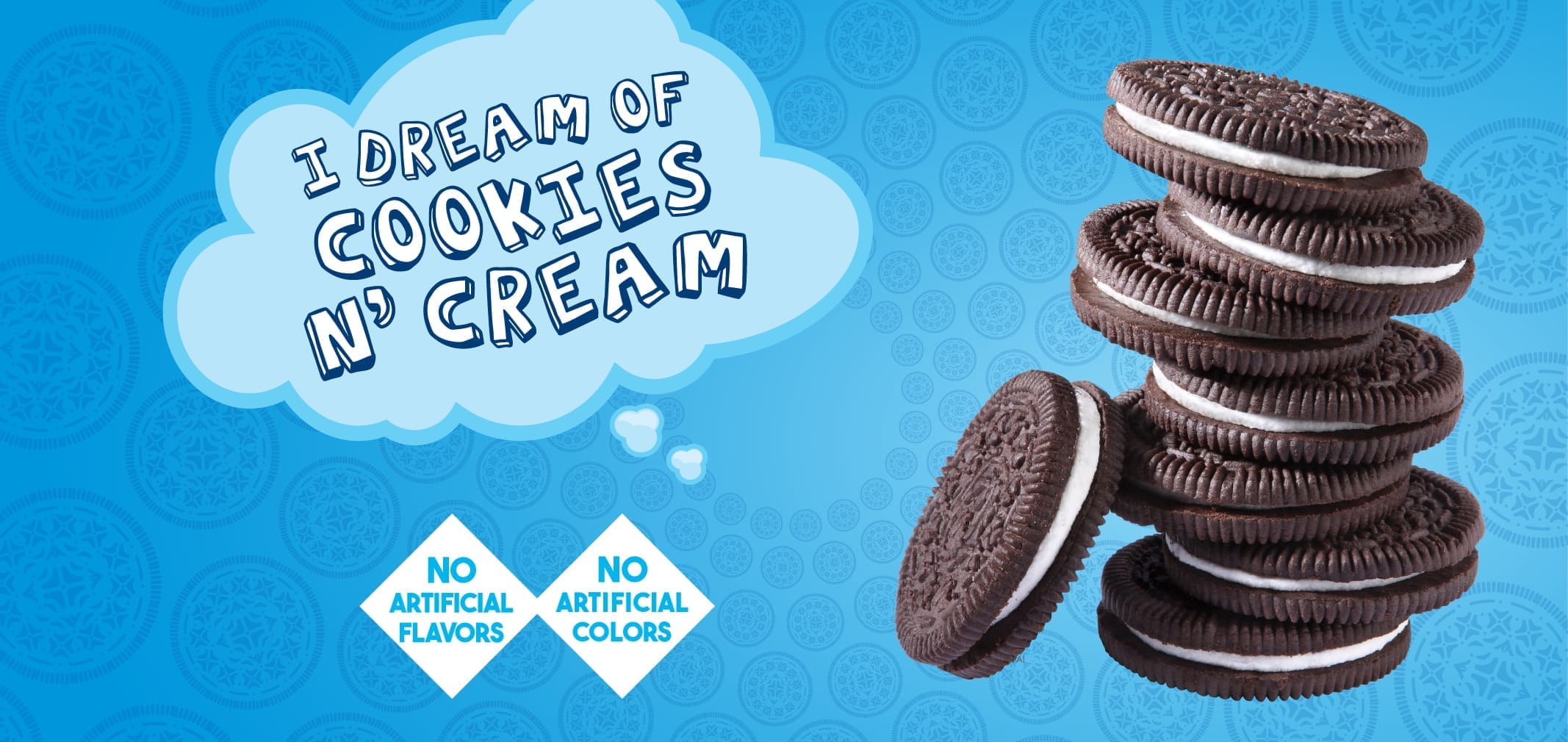 I Dream Of Cookies N’ Cream — Menchie’s product imagery