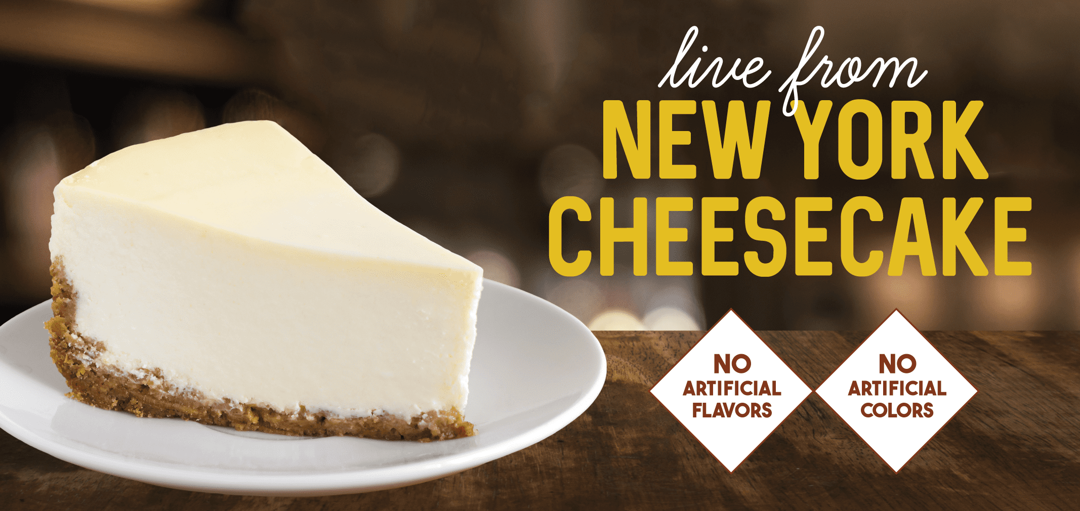 Live From Ny Cheesecake — Menchie’s product imagery
