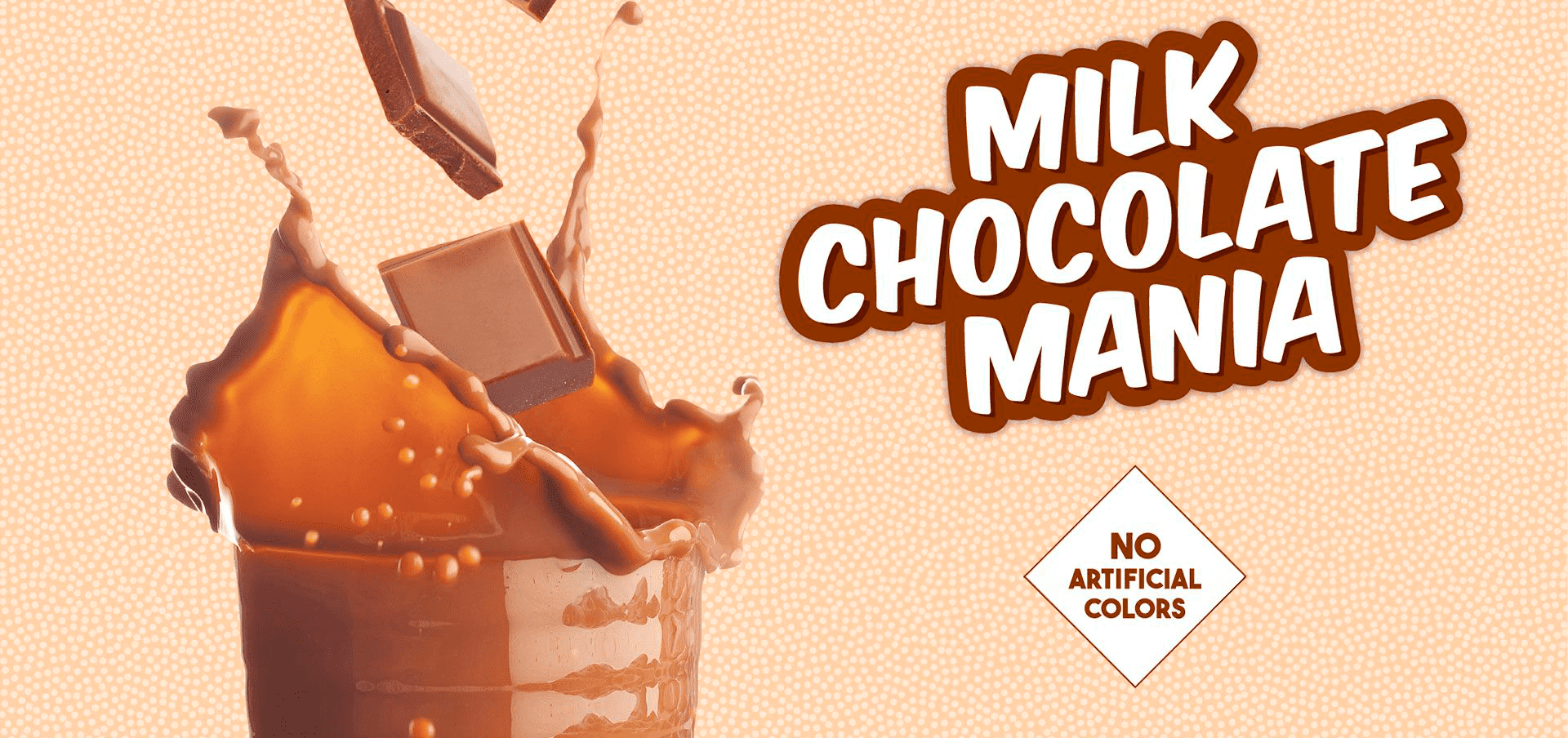 Milk Chocolate Mania — Menchie’s product imagery
