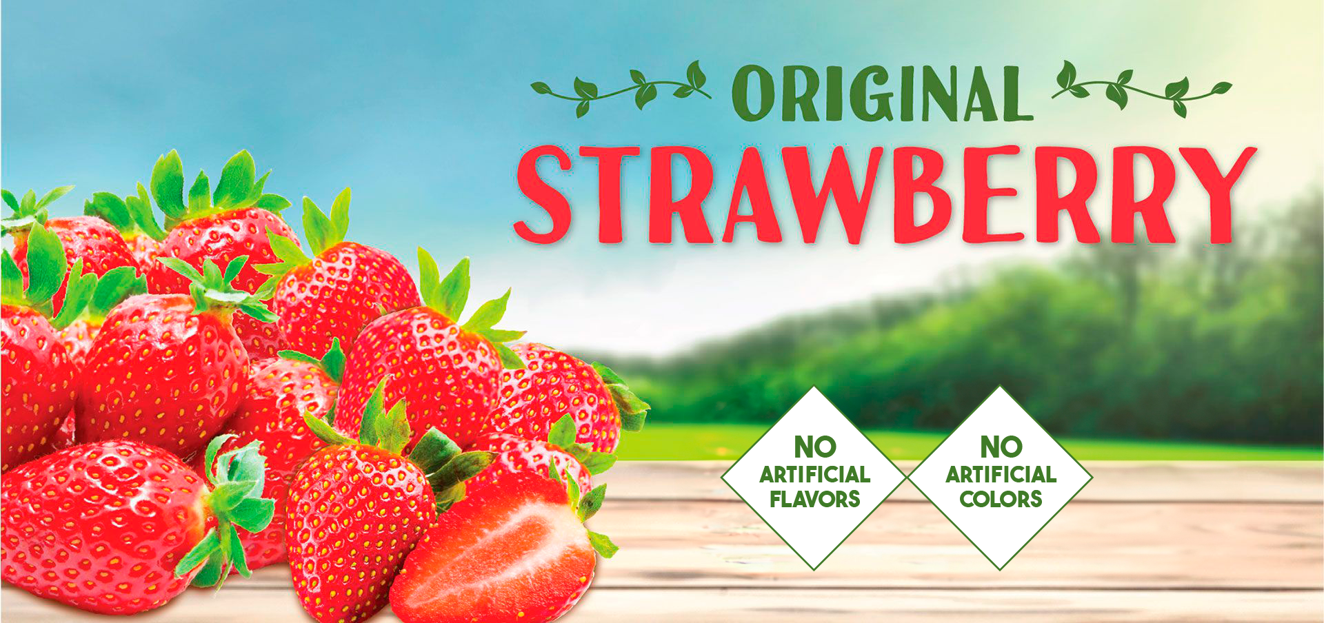Original Strawberry — Menchie’s product imagery