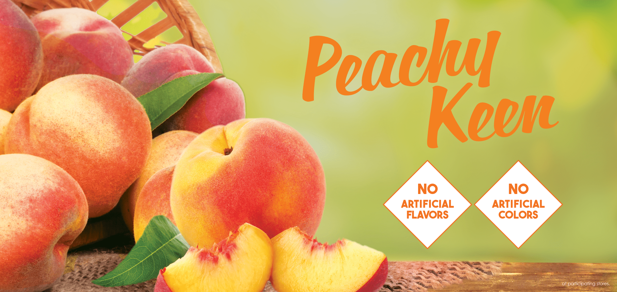 Peachy Keen — Menchie’s product imagery