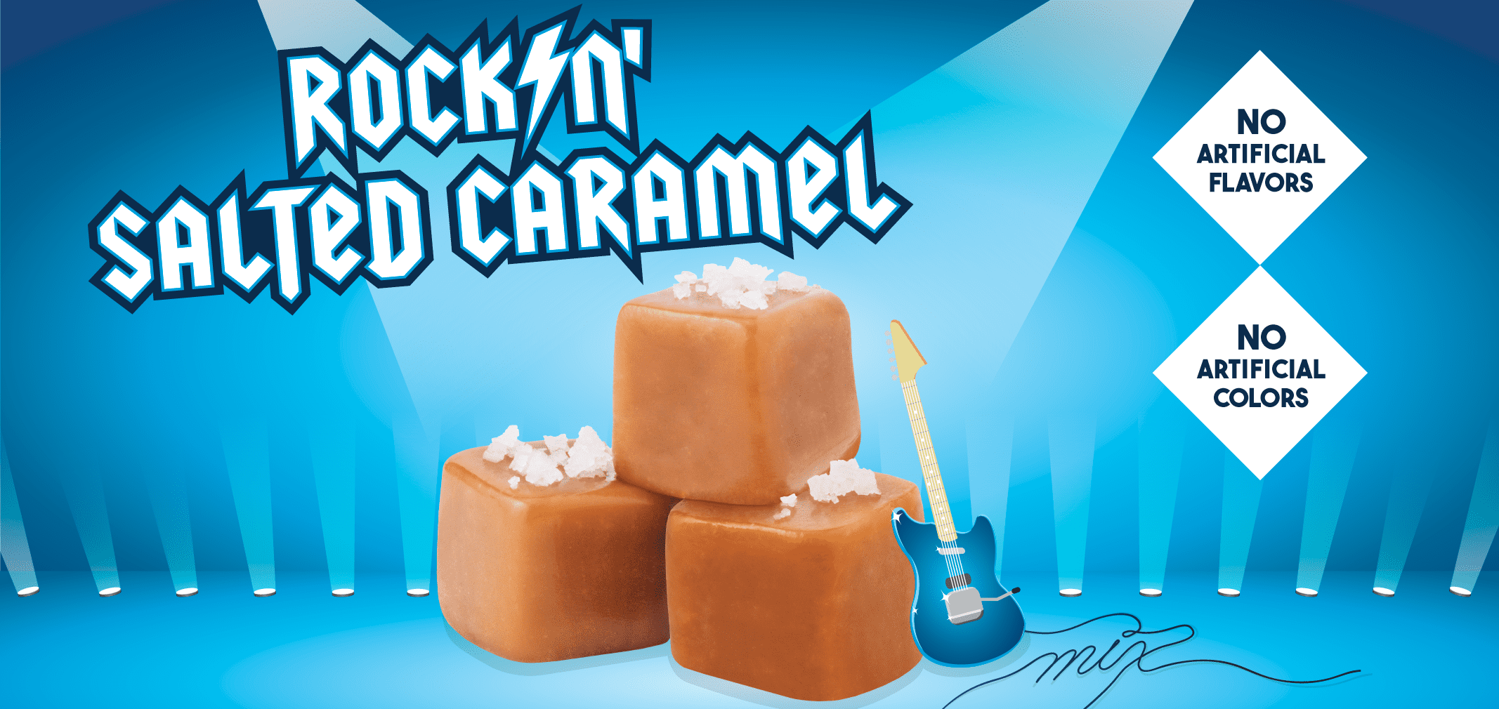 Rockin’ Salted Caramel — Menchie’s product imagery