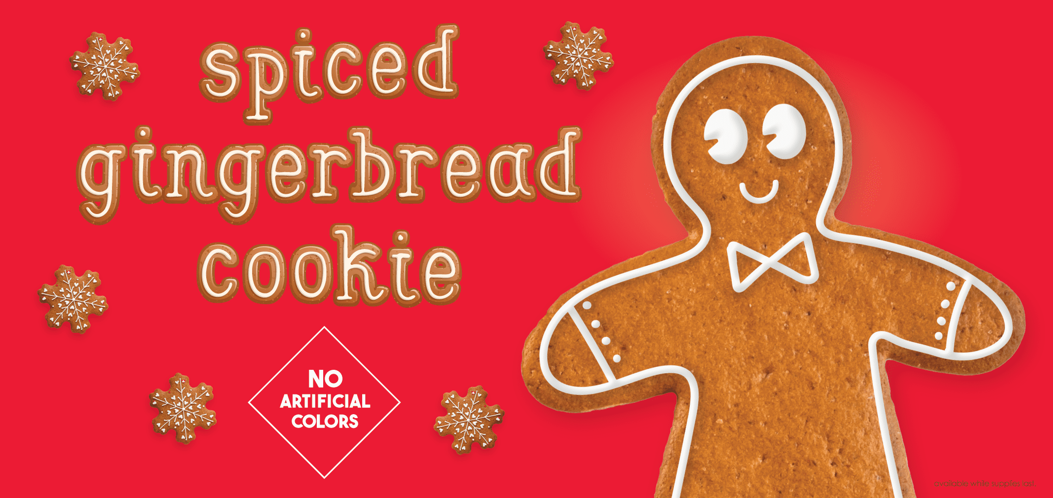 Spiced Gingerbread Cookie — Menchie’s product imagery