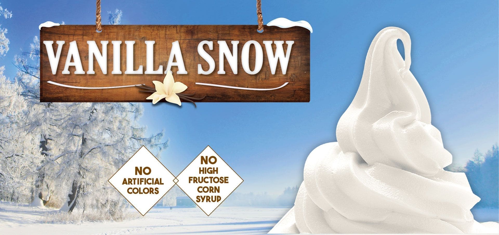 Vanilla Snow — Menchie’s product imagery