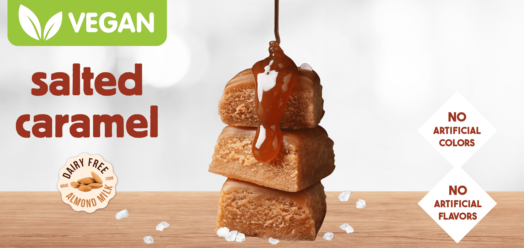 Vegan Salted Caramel — Menchie’s product imagery