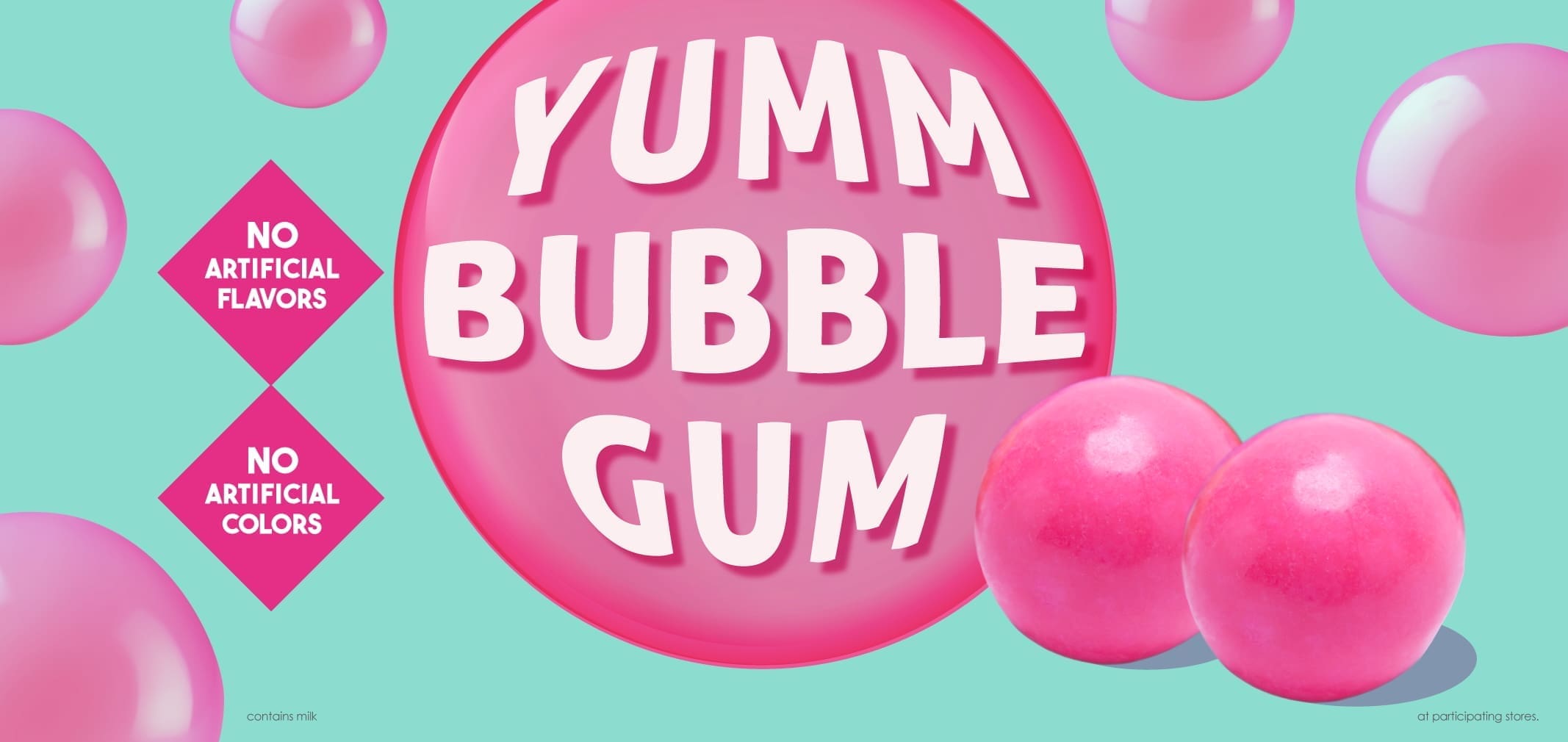 Yumm Bubble Gum — Menchie’s product imagery