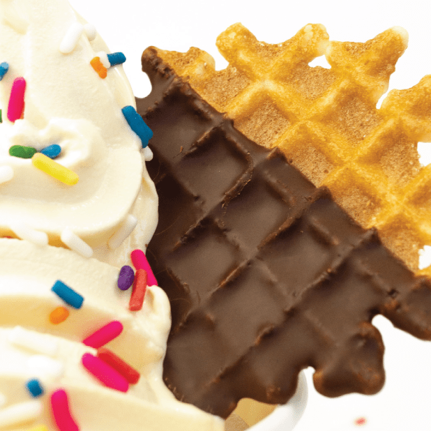 Chocolate Covered Waffle Chips